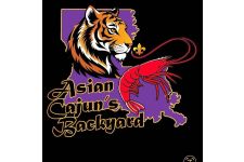 Logo for Asian Cajun Backyard Logo for Asian Cajun Backyard