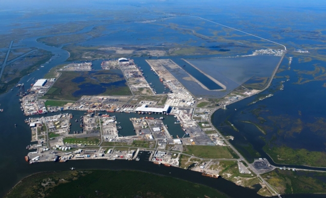 Current Port Fourchon Aerial 